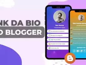 Como criar link da Bio no Blogger