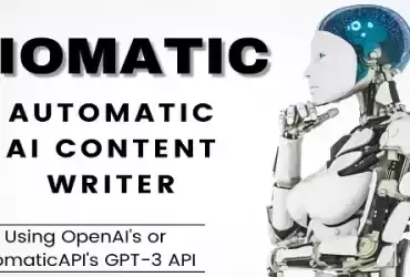 AIomatic - Escritor automático de conteúdo IA