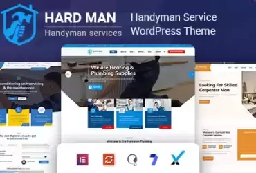 Hardman - Handyman & Plumber WordPress Theme